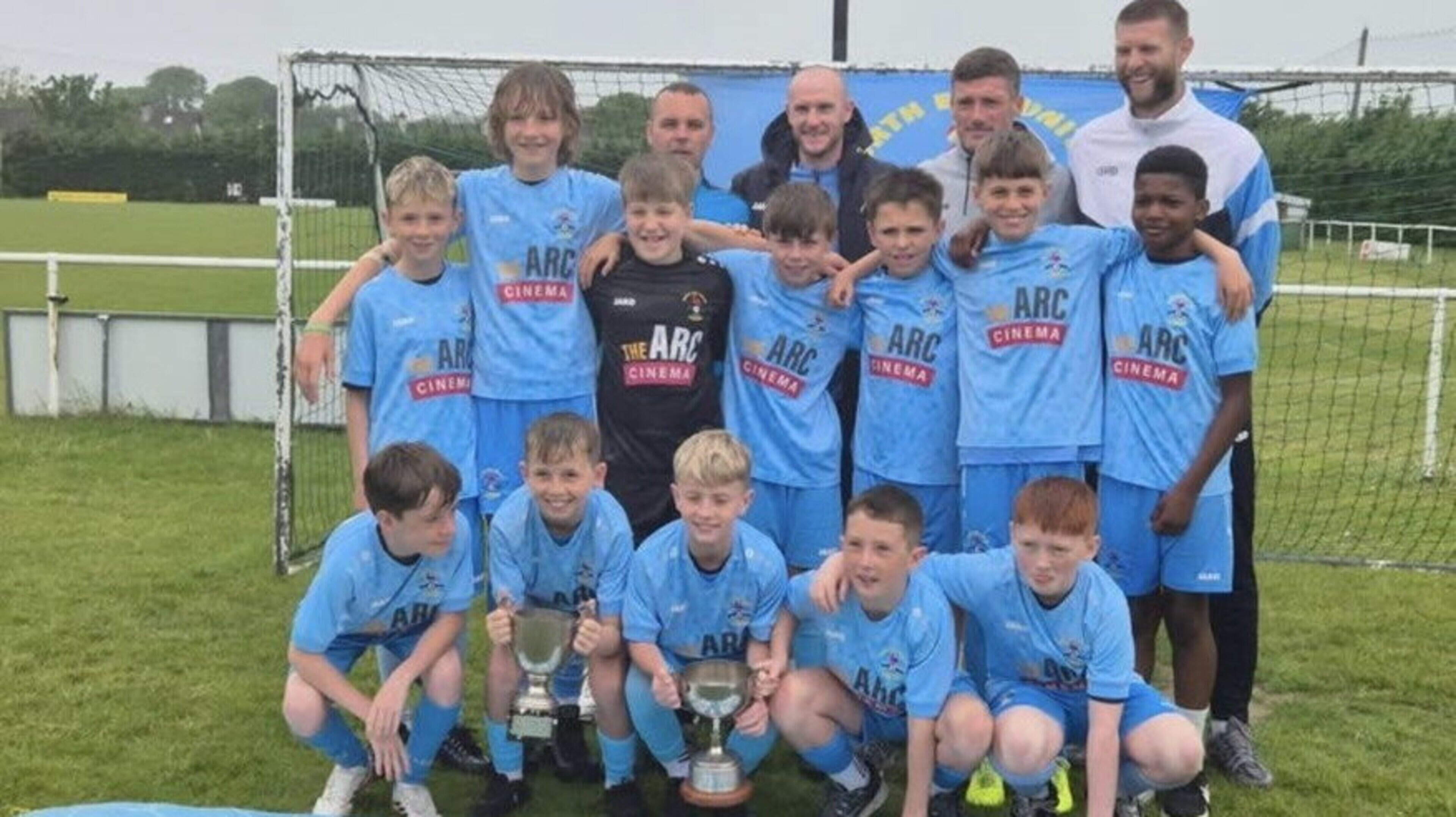 North End United's special group completes Under-12 double